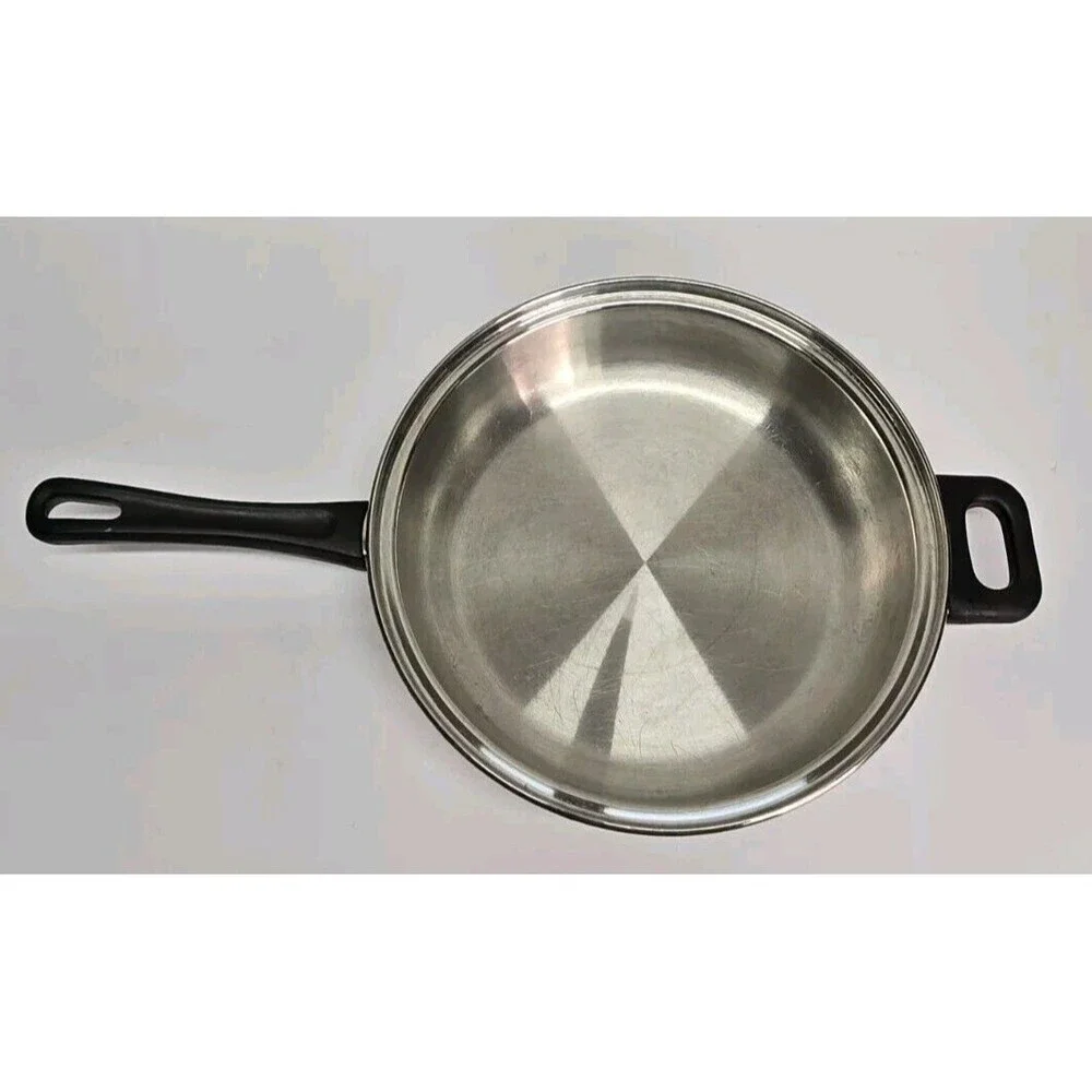T304 Surgical Stainless Waterless Greaseless 11.5”Saute Pan